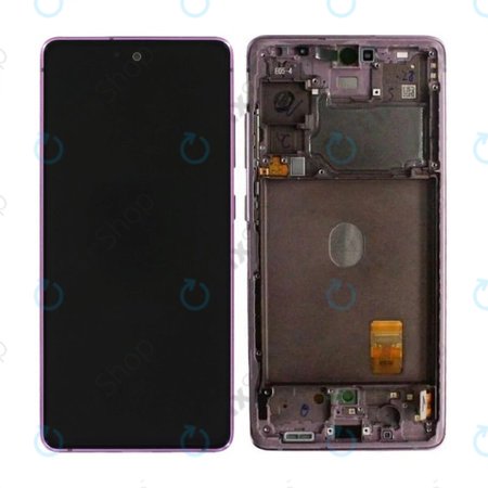 Samsung Galaxy S20 FE G780F - Ecran LCD + Sticlă Tactilă + Ramă (Cloud Lavender) - GH82-24219C, GH82-24220C, GH82-31328C, GH82-31329C Genuine Service Pack