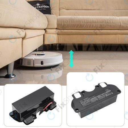 Baterie pentru ETA 4228 Navaggio Profi, 5200mAh, Li-Ion, 14.4V, 4228 00100, HQ