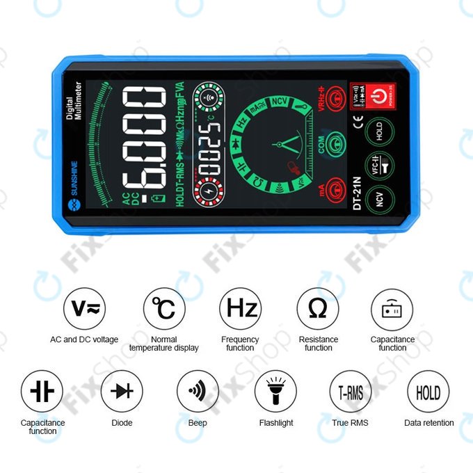 Sunshine DT-20N - Touch Multimeter