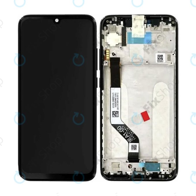 Xiaomi Redmi Note 7 M1901F7G M1901F7H - Ecran LCD + Sticlă Tactilă + Ramă (White) - 560460002033 Genuine Service Pack