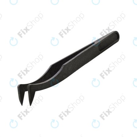 Pensetă din plastic antistatică cu vârf ascuțit pliat