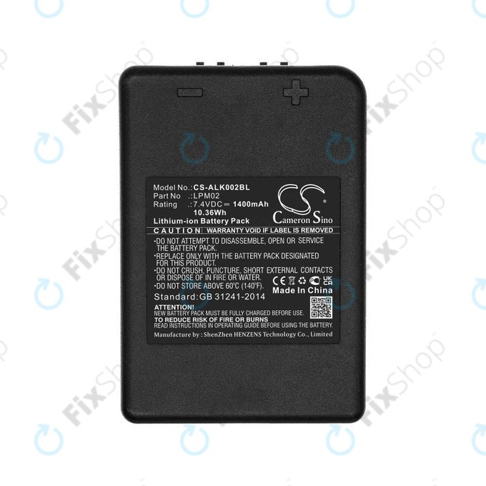 Baterie pentru Autec Funkfernsteuerung Air, Modular AJM, 1400mAh, Li-Ion, 7.4V, LPM02, HQ