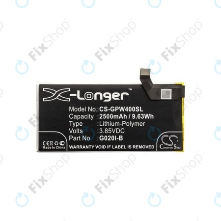 Google Pixel 4 - Baterie G020I-B 2500mAh HQ
