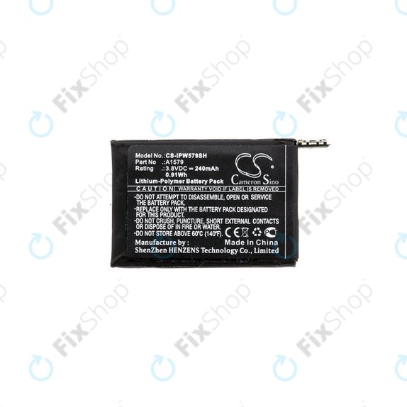 Baterie pentru Apple Watch 1 42 mm, 240mAh, Li-Pol, 3.8 V, A1579, HQ