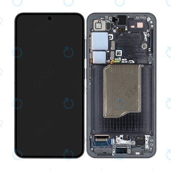 Samsung Galaxy S25 - Ecran LCD + Sticlă Tactilă + Ramă (Blueblack) OLED