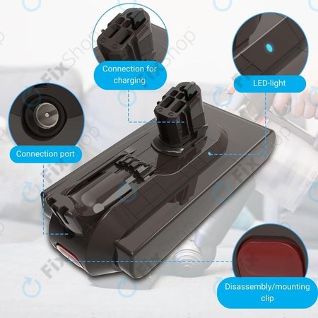 Dyson V11, V15 - Baterie SV15, SV18, 970938-01 Li-Ion 25.2V 4000mAh HQ