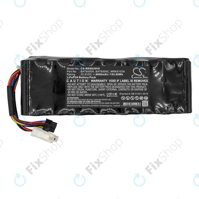 Baterie pentru Robomow, Wolf Garten, Cub Cadet, 6000mAh, LiFePO4, 25.6V, MRK6103A, HQ