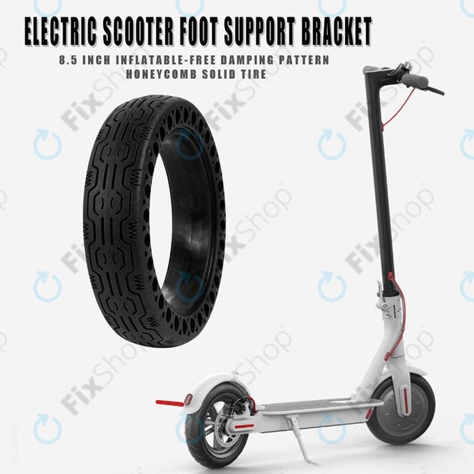 Xiaomi Mi Electric Scooter 1S, 2 M365, Essential, Pro, Pro 2 - Anvelopă Durabilă Completă Tubeless (Tip 2) (Black)
