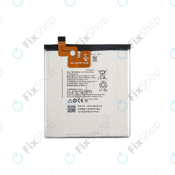 Lenovo VIBE Z2 - Baterie BL230 3000mAh