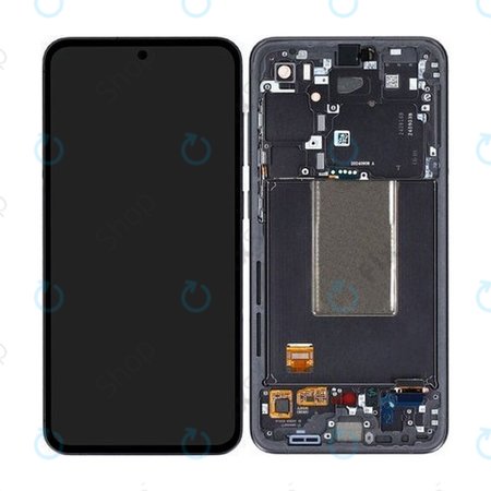 Samsung Galaxy S24 FE - Ecran LCD + Sticlă Tactilă + Ramă (Graphite) - GH82-35848A Genuine Service Pack