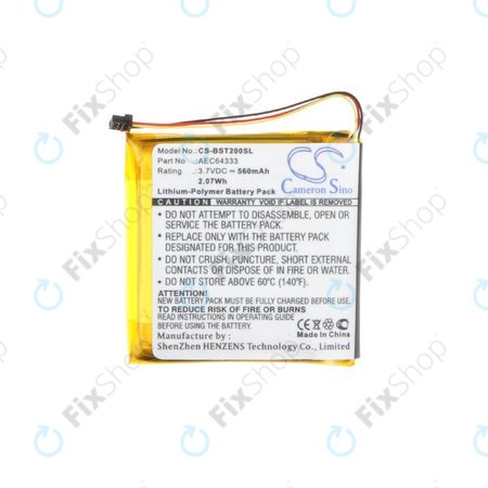 Baterie pentru Beats Solo 2, 2.0, 3, 3.0, Pro Wireless, 560mAh, Li-Pol, 3.7V, AEC643333, HQ