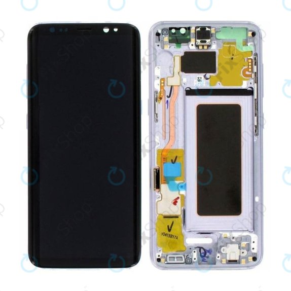 Samsung Galaxy S8 G950F - Ecran LCD + Sticlă Tactilă + Ramă (Burgundy Red) - GH97-20457C, GH97-20473C, GH97-20458C, GH97-20629C Genuine Service Pack