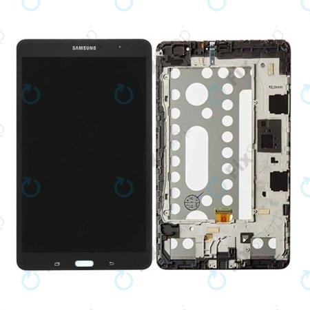 Samsung Galaxy Tab 4 Pro 8.4 T320 - Ecran LCD + Sticlă Tactilă + Ramă (Black) - GH97-15556B Genuine Service Pack