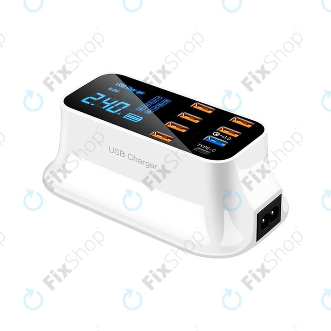 Asometech Model E - Statie de incarcare USB (USB 3.0, USB-C)