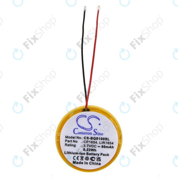 Baterie pentru Bose Soundsport Pulse, Wireless, 60mAh, Li-Ion, 3.7V, CP1654, HQ