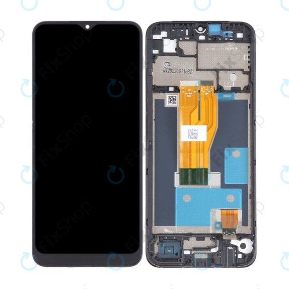 Realme C30 RMX3581 - Ecran LCD + Sticlă Tactilă + Ramă (Lake Blue) TFT