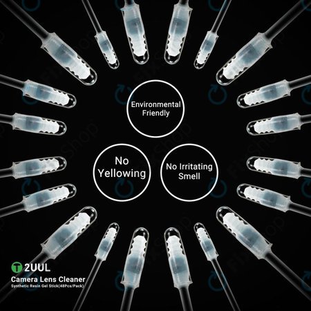 2UUL CL21 - Bețișoare pentru curățarea obiectivului camerei (48 bucăți)