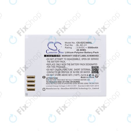 Baterie pentru Ezviz C3a, 5500mAh, Li-Pol, 3.8V, BL-BC-01, HQ