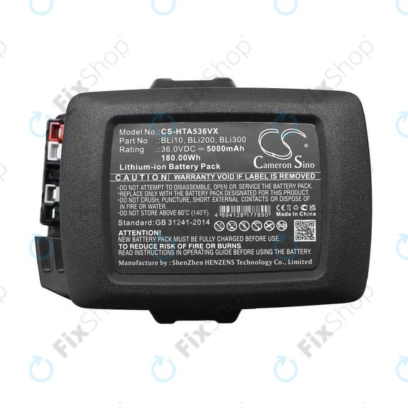 Baterie pentru Husqvarna 110il, 525ilxt, 5000mAh, Li-Ion, 36V, BLi10, BLi200, HQ