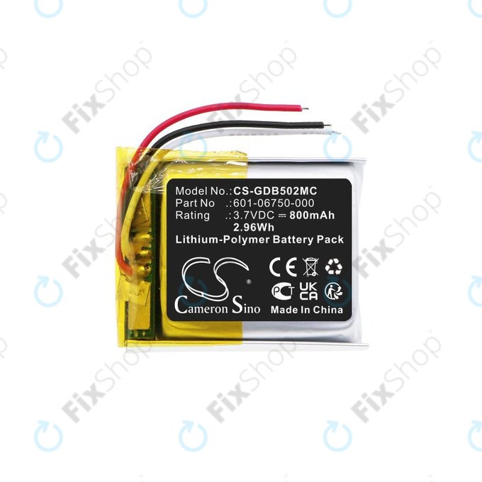 Baterie pentru GoPro Hero 4 Session, Hero 5 Session, 800mAh, Li-Pol, 3.7V, 601-06750-000, HQ