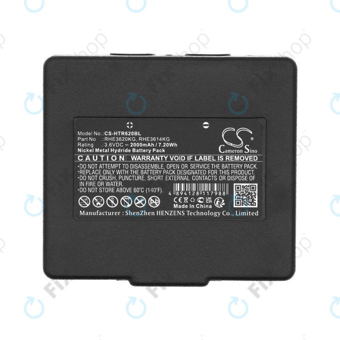 Baterie pentru Hetronic Abitron Mini, 2000mAh, Ni-MH, 3.6V, RHE3620KG, HQ