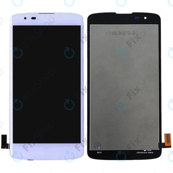 LG K8 K350N - Ecran LCD + Sticlă Tactilă (White) TFT