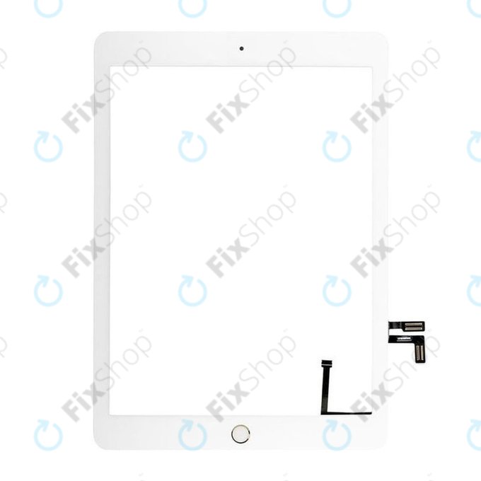 Apple iPad (5th Gen 2017) - Sticlă Tactilă + Buton Acasă (Gold)