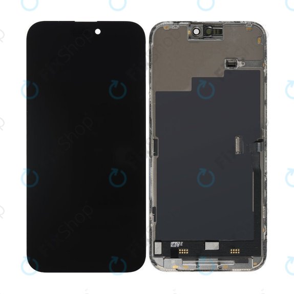Ecran pentru iPhone 15 Pro Max, Sticlă tactilă cu ramă, Refurbished