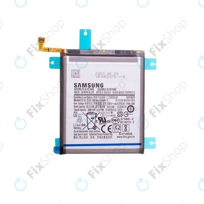 Samsung Galaxy A41 A415F - Baterie EB-BA415ABY 3500mAh - GH82-22861A Genuine Service Pack