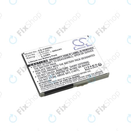 Baterie pentru Siemens M8, A31, CS66, SS66, 600mAh, Li-Ion, 3.7V, EBA-660, HQ