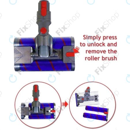 Dyson V-series, Outsize - Duză de Podea cu Role Duble