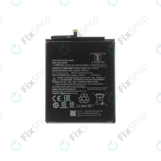 Xiaomi Mi 9 Lite, Mi A3 - Baterie BM4F 4030mAh