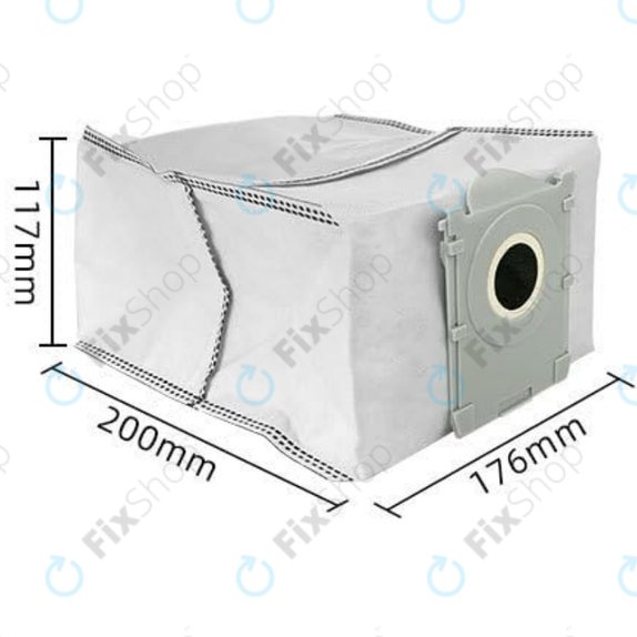 Sac de praf, 4 buc. pentru Ecovacs Deebot T30c, T50-series, T80-series, X8-series, X9 Pro-series