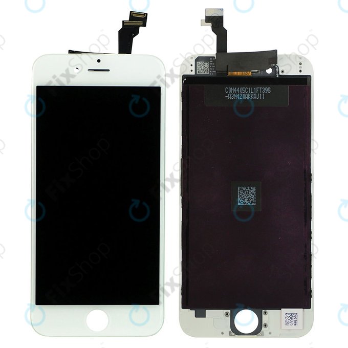 Apple iPhone 6 - Ecran LCD + Sticlă Tactilă + Ramă (White) TFT