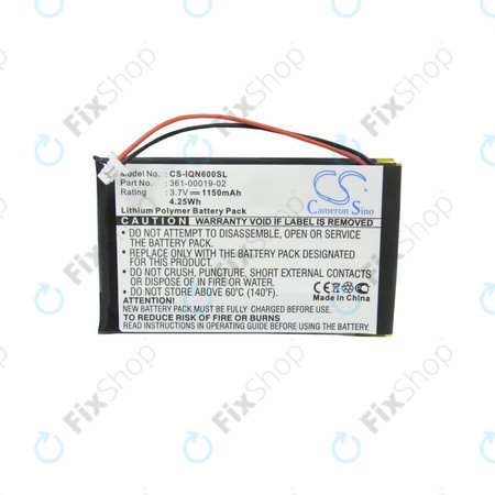Baterie pentru Garmin Nüvi 660, 660 FM, 1150mAh, Li-Pol, 3.7V, 361-00019-02, HQ