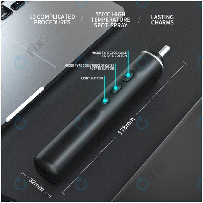 Jakemy JM-Y06 - Șurubelniță electrică inteligentă de precizie 16în1