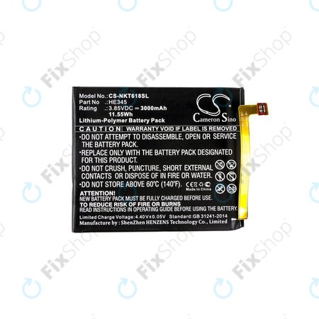 Nokia 6.1 - Baterie HE345 3000mAh HQ