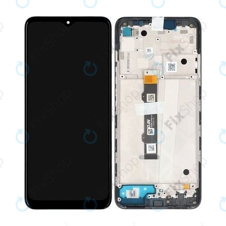 Motorola Moto G50 XT2137 - Ecran LCD + Sticlă Tactilă + Ramă (Steel Grey) - 5D68C18403 Genuine Service Pack