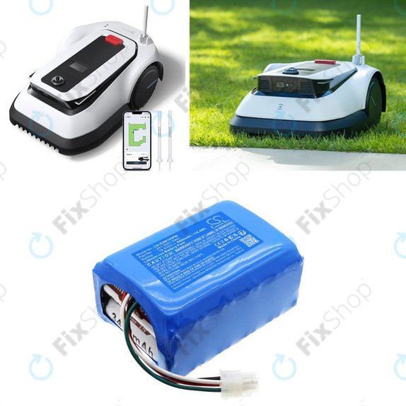 Baterie pentru Ecovacs BAIZE, G1-800, GX-600, GOAT G1, 6400mAh, Li-Ion, 18.5V, 201-2201-0903, HQ