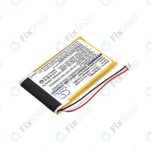 Baterie pentru TomTom Go 530 Live, 630T, 720, 730T, 930T, 1697461, Li-Polymer, 3.7V, 1300mAh, HQ