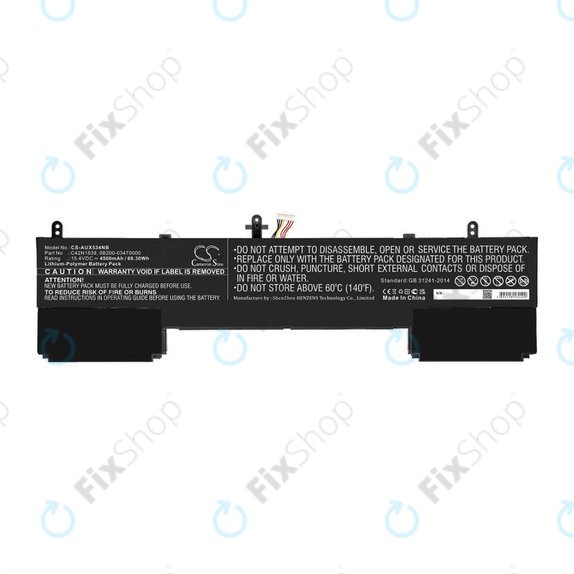 Baterie pentru Asus ZenBook 15 UX534FTC, Flip 15 UX563, 4500mAh, Li-Pol, 15.4V, C42N1839, HQ