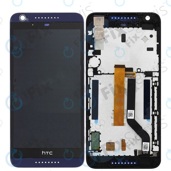 HTC Desire 626G Dual SIM - Ecran LCD + Sticlă Tactilă + Ramă (Navy Blue) TFT