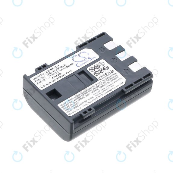 Baterie pentru Canon EOS 350D, 400D, PowerShot S30, S60, S80, 600mAh, Li-Ion, 7.4V, NB-2LH, HQ