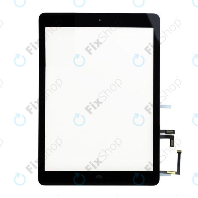 Apple iPad (5th Gen 2017) - Sticlă Tactilă + Buton Acasă (Space Gray)