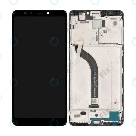 Xiaomi Redmi 5 - Ecran LCD + Sticlă Tactilă + Ramă (Black) TFT