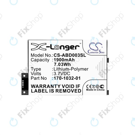 Amazon Kindle 3, 3 Wi-fi, 3G, Graphite - Baterie 170-1032-01, S11GTSF01A 1900mAh HQ