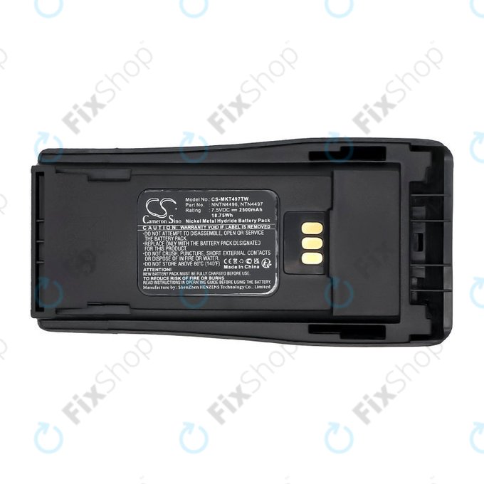 Baterie pentru Motorola CP, EP, GP, PM-series, 2500mAh, Ni-MH, 7.5V, PMNN4081, HQ