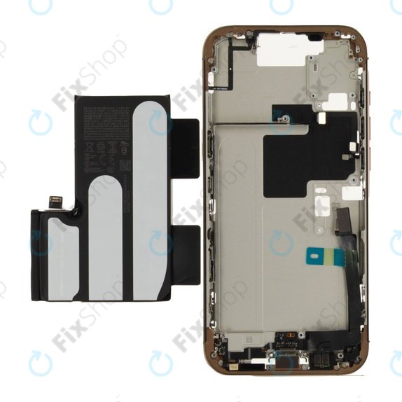 Ramă Mijlocie cu Baterie iPhone 16 Pro Max | Desert Titanium | ZD076-00695 | Genuine Apple