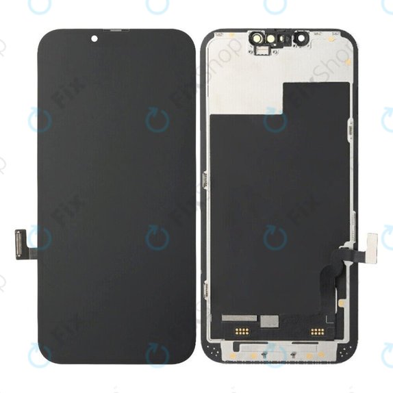 Ecran Soft OLED pentru iPhone 13, Sticlă tactilă cu ramă, DIAGNOSTIC