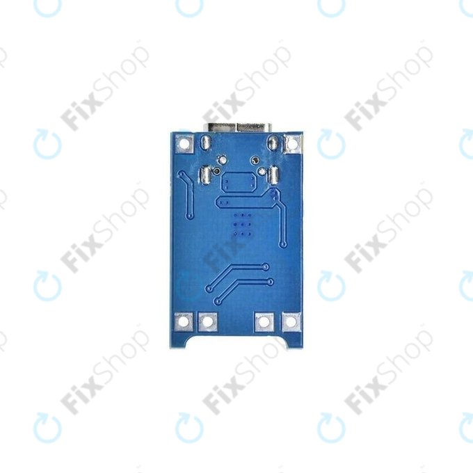 Modul de încărcare TP4056 pentru baterie Li-ion 18650, USB-C, 1 A